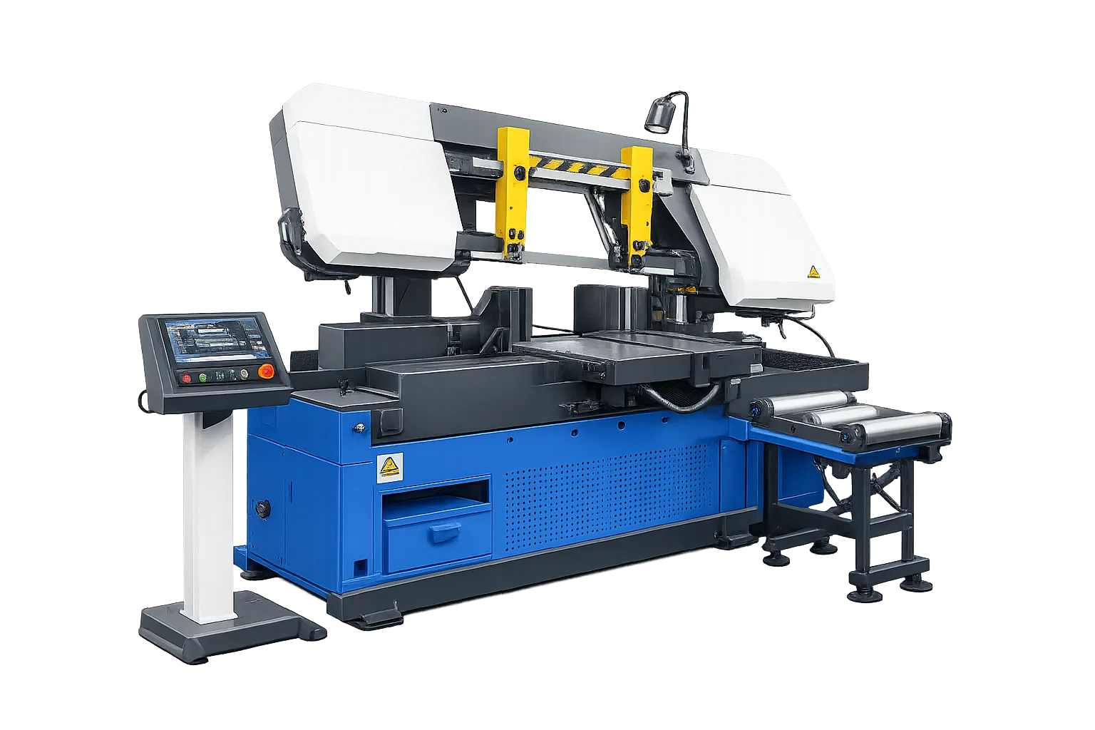 Sierra industrial para corte de perfiles metálicos